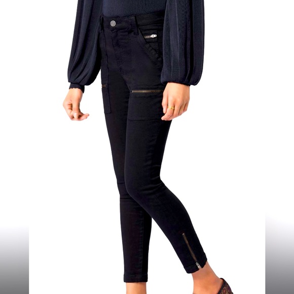 Joie Denim - JOIE DISTRESSED HIGH RISE PARK SKINNY PANTS